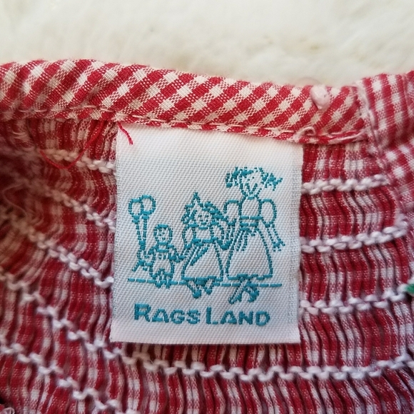 Ragsland Girl's Ladybug Vintage Dress - Picture 5 of 8